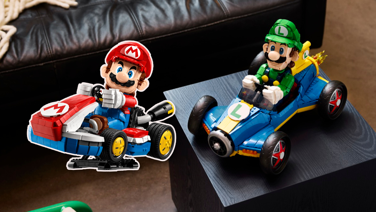 LEGO Mario Kart prinde viteză: Detalii noi despre seturile Luigi & Mach 8 și Mario & Standard Kart