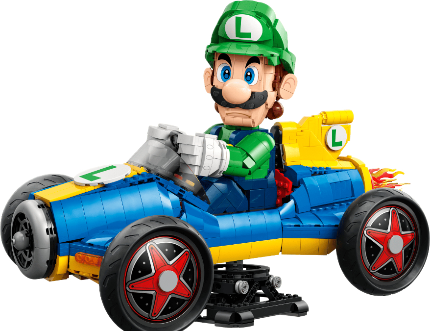 Cum să recreezi legendarul „Luigi Death Stare” folosind noile seturi LEGO Mario Kart
