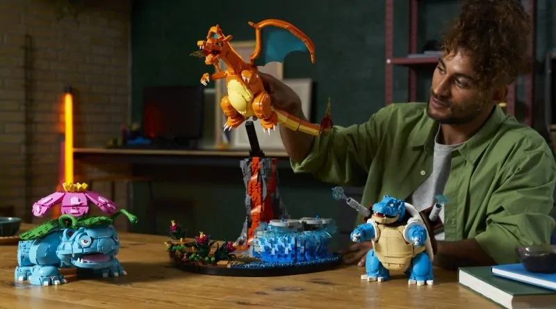 Succes răsunător pentru LEGO Pokémon: Gigantul Venusaur, Charizard and Blastoise rămâne greu de găsit la o lună de la lansare