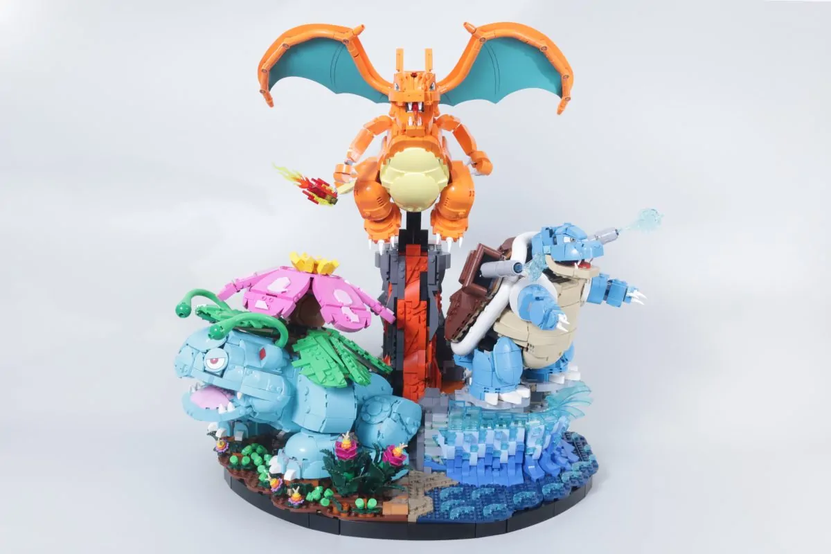 Succes răsunător pentru LEGO Pokémon: Gigantul Venusaur, Charizard and Blastoise rămâne greu de găsit la o lună de la lansare