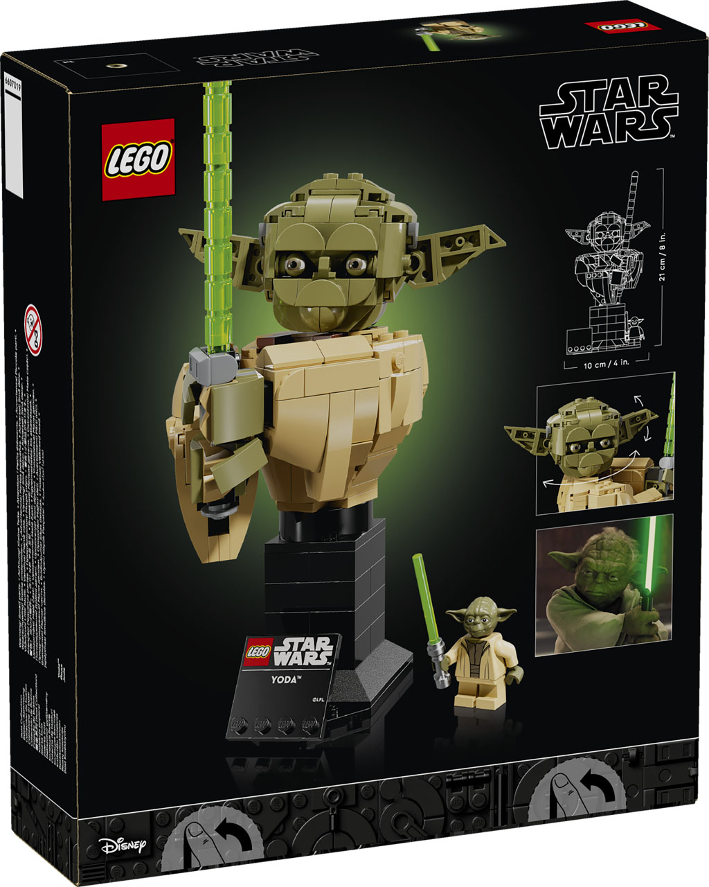 LEGO anunță lansarea noilor seturi Star Wars Bust: Yoda și Darth Vader vin în completarea colecției pentru adulți