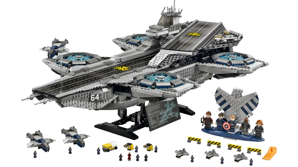 LEGO lansează noul S.H.I.E.L.D. Helicarrier (76354): Detalii noi despre designul și precizia noului simbol Marvel