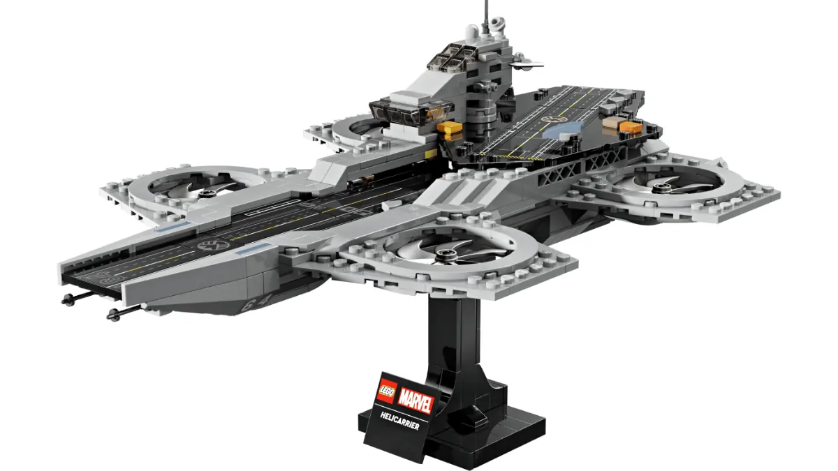 LEGO lansează noul S.H.I.E.L.D. Helicarrier (76354): O navă colosală axată pe detalii și minifigurine de excepție