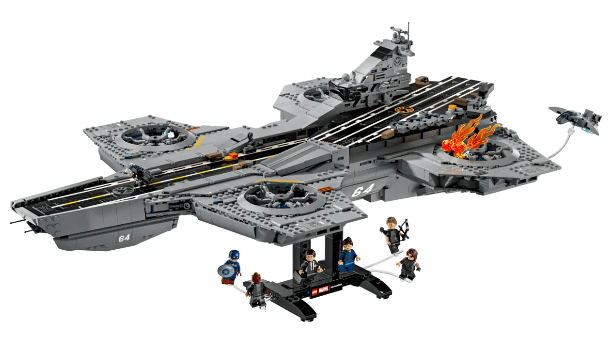 LEGO lansează noul S.H.I.E.L.D. Helicarrier (76354): Detalii noi despre designul și precizia noului simbol Marvel