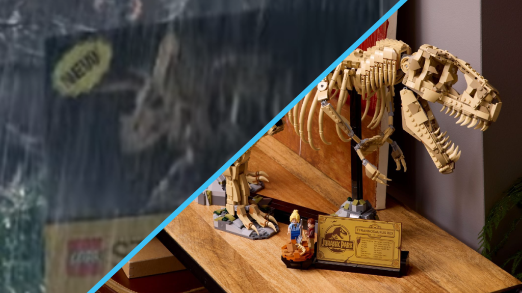 Detalii noi despre un posibil nou set LEGO Jurassic World: Scheletul unui Triceratops a fost observat în premieră