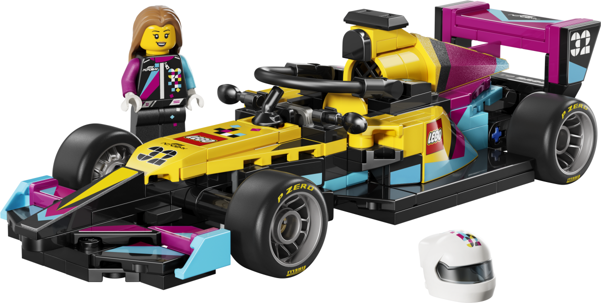 Realitate sau LEGO? Incident spectaculos în China cu mașina F1 Academy sponsorizată de LEGO