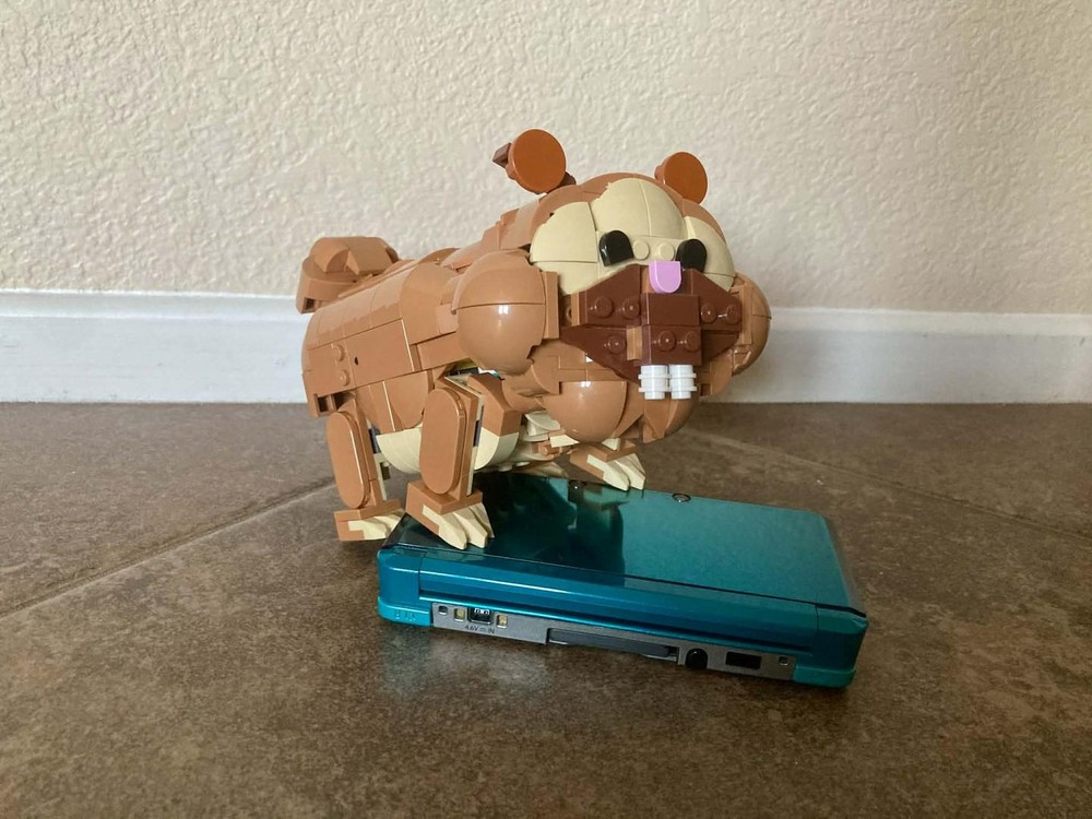 Transformare uluitoare pentru LEGO 72151 Eevee: Cum a devenit un Bidoof articulat folosind doar piesele din cutie