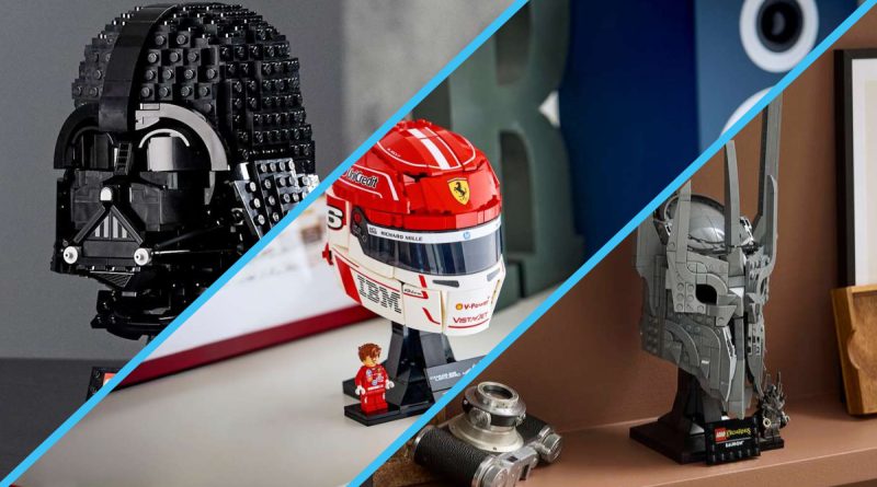 LEGO lansează noi căști de colecție: De la circuitele de Formula 1 la universul Star Wars și Middle-earth