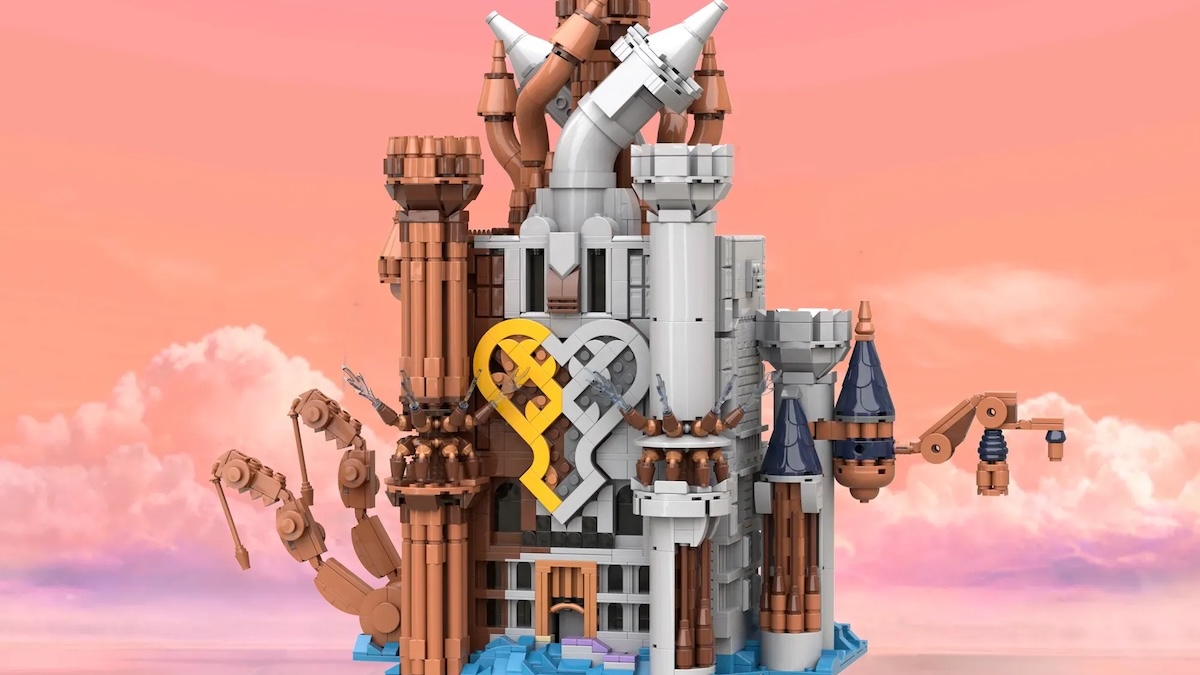 Kingdom Hearts – Hollow Bastion atinge pragul de 10.000 de susținători pe LEGO Ideas