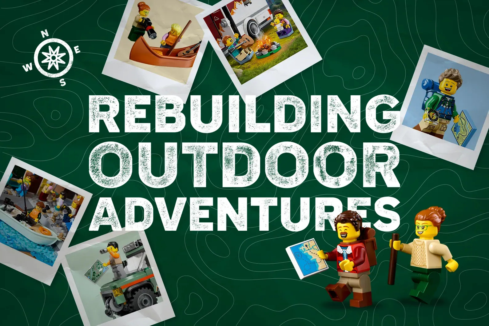 LEGO anunță concursul 'Rebuilding Outdoor Adventures': Designul tău poate deveni următorul set cadou oficial