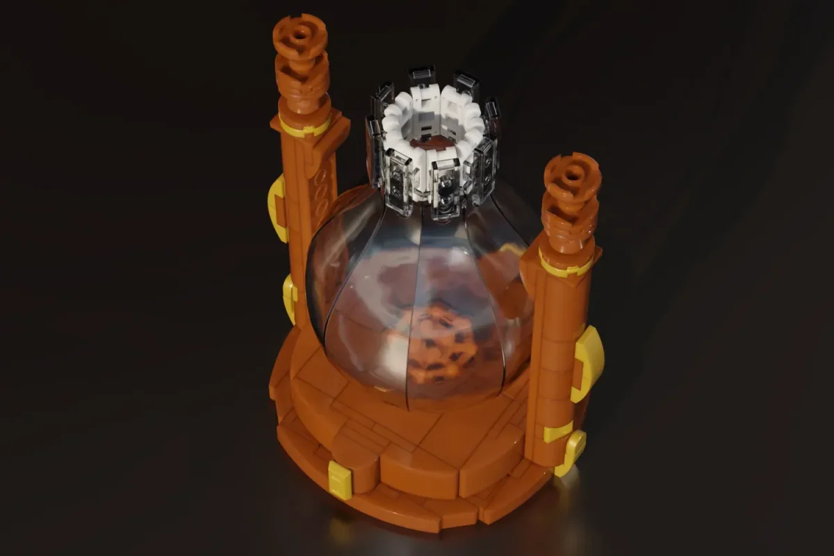 Detalii noi despre The Ornate Hourglass: Proiectul care transformă timpul în piese LEGO