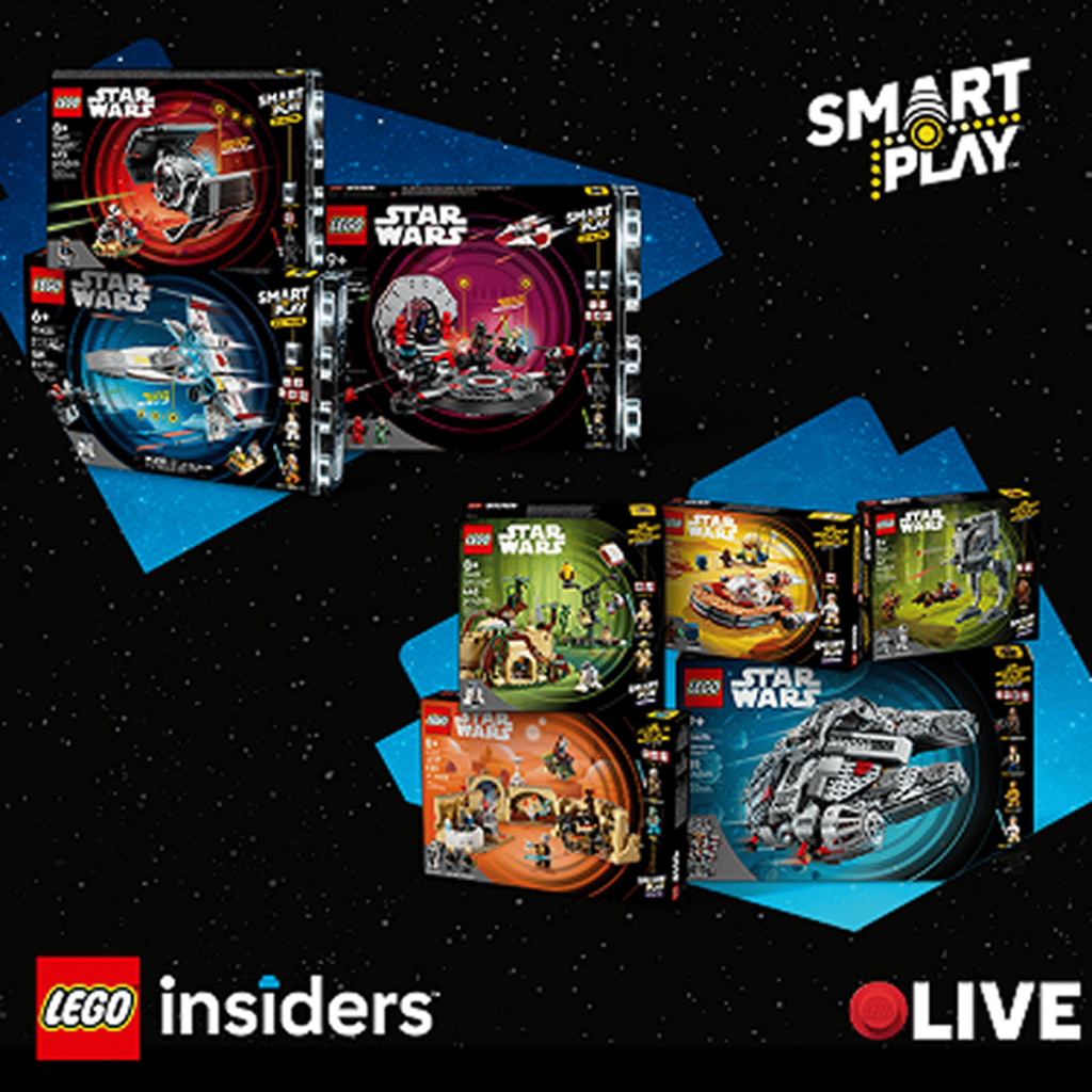 LEGO lansează trei extrageri simultane pentru membrii Insiders: Câștigă seturi Star Wars, DUPLO și ediții limitate Crocs
