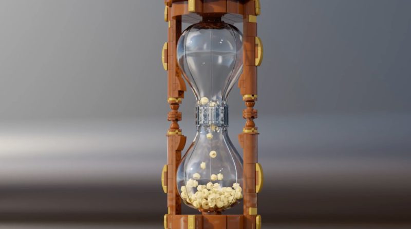 Detalii noi despre The Ornate Hourglass: Proiectul care transformă timpul în piese LEGO