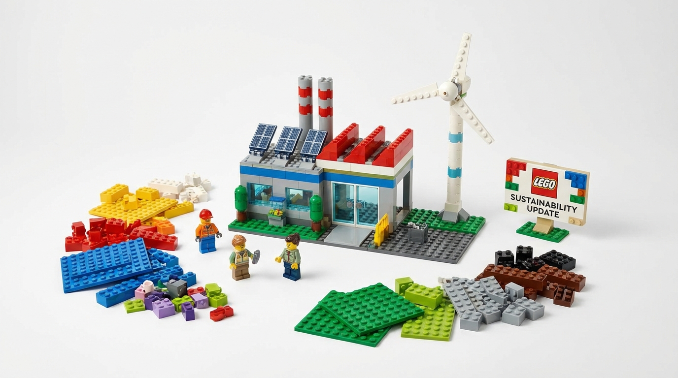 LEGO accelerează viitorul sustenabil: Progrese majore pentru noua fabrică și parcul solar din Virginia