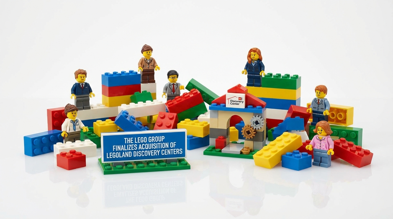 LEGO anunță finalizarea achiziției LEGOLAND Discovery Centers: O nouă eră pentru centrele de distracție indoor