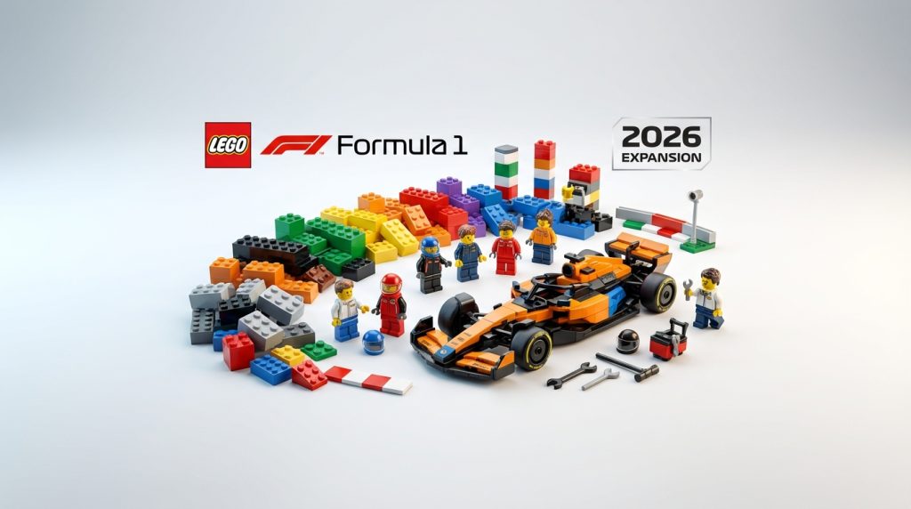 LEGO anunță o colaborare istorică cu Formula 1 pentru 2026: O nouă eră a vitezei și inovației