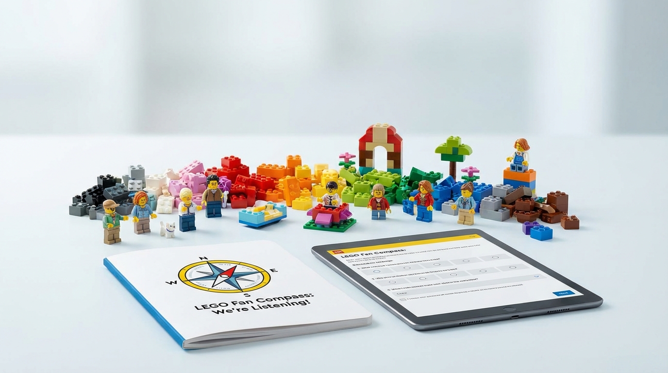 LEGO lansează LEGO Fan Compass: Oportunitatea ta de a schimba fața hobby-ului pentru următorul deceniu