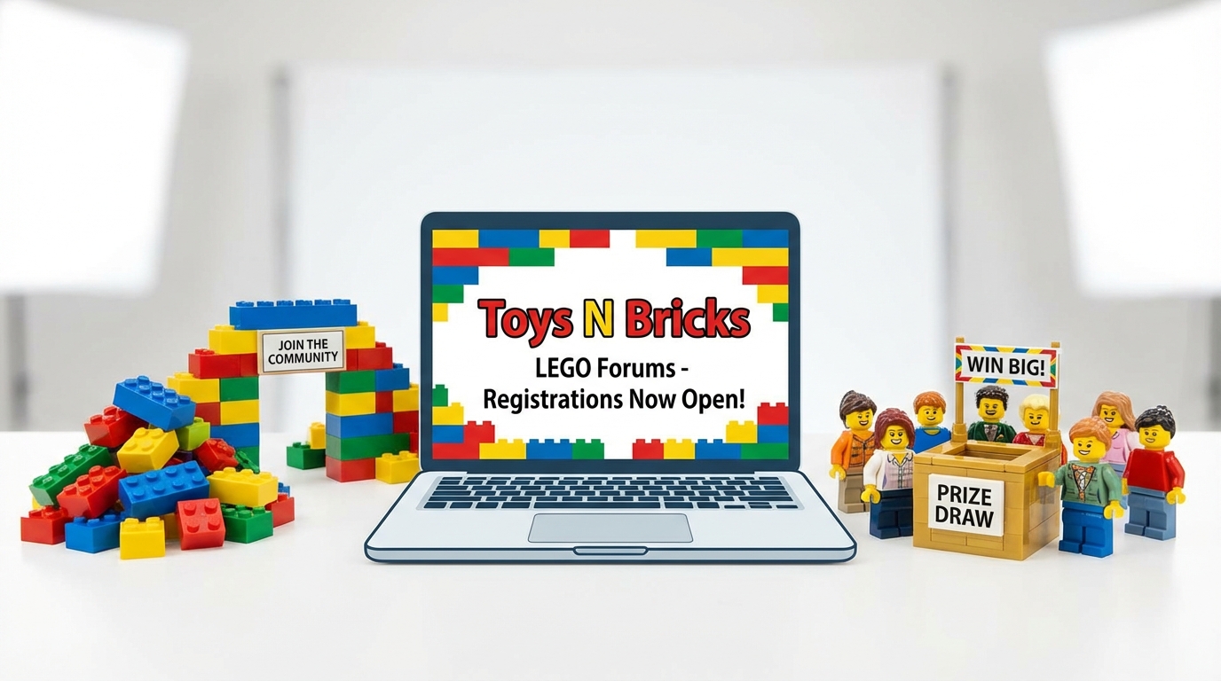 LEGO lansează o invitație deschisă: Comunitatea Toys N Bricks își redeschide porțile pentru noi membri și oferă premii speciale