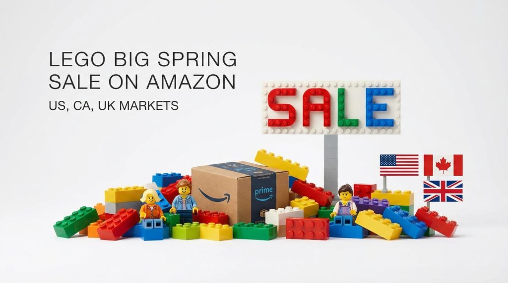 Ofertă specială LEGO: Amazon lansează „Big Spring Sale” în SUA, Canada și Marea Britanie