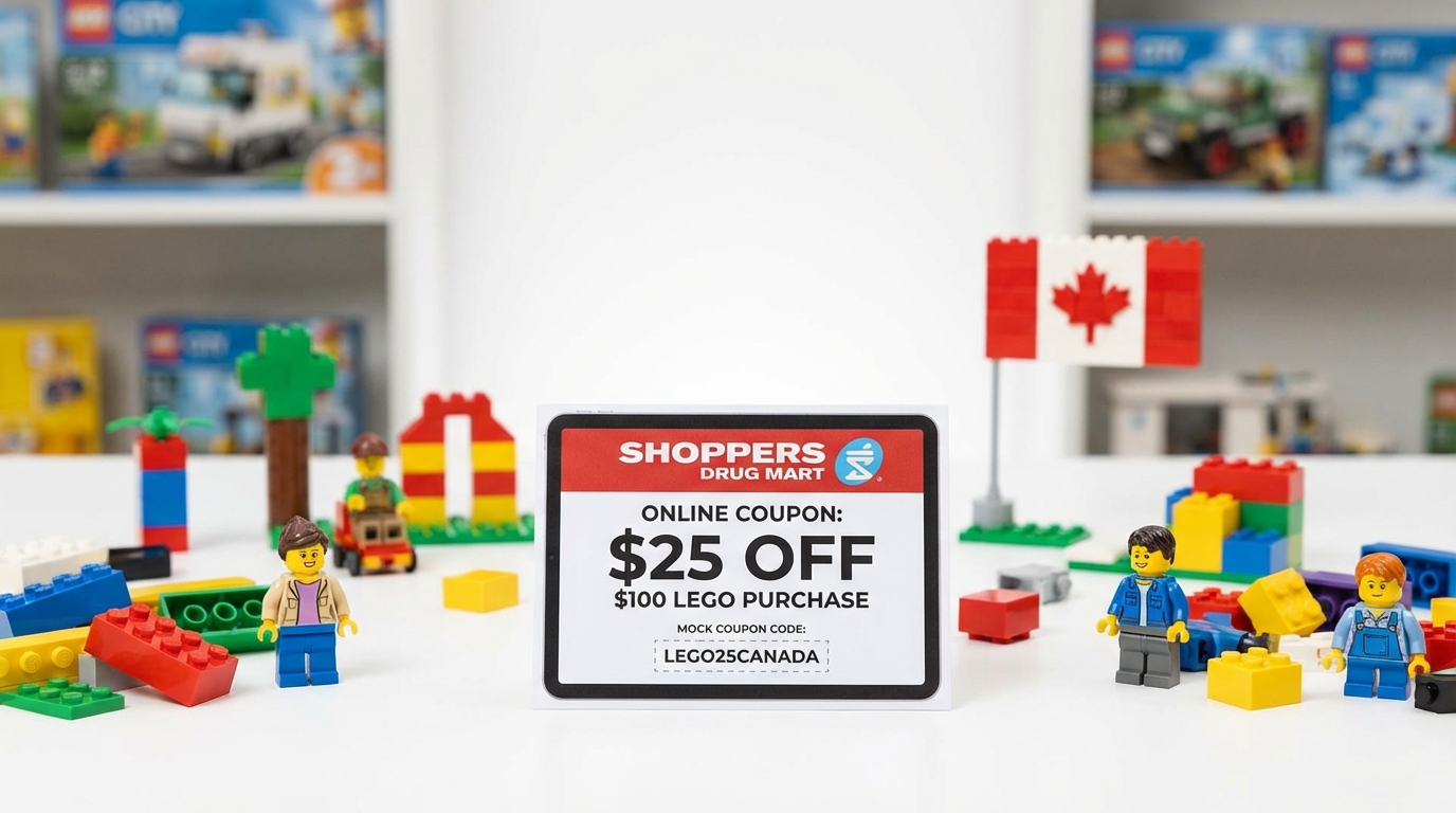 Promoție LEGO spectaculoasă: Cupon de reducere de 25 de dolari la retailerul Shoppers Drug Mart
