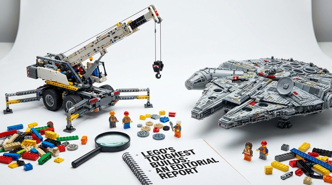 Provocarea Supremă: Analiza celor mai dificile seturi LEGO pentru constructorii experimentați