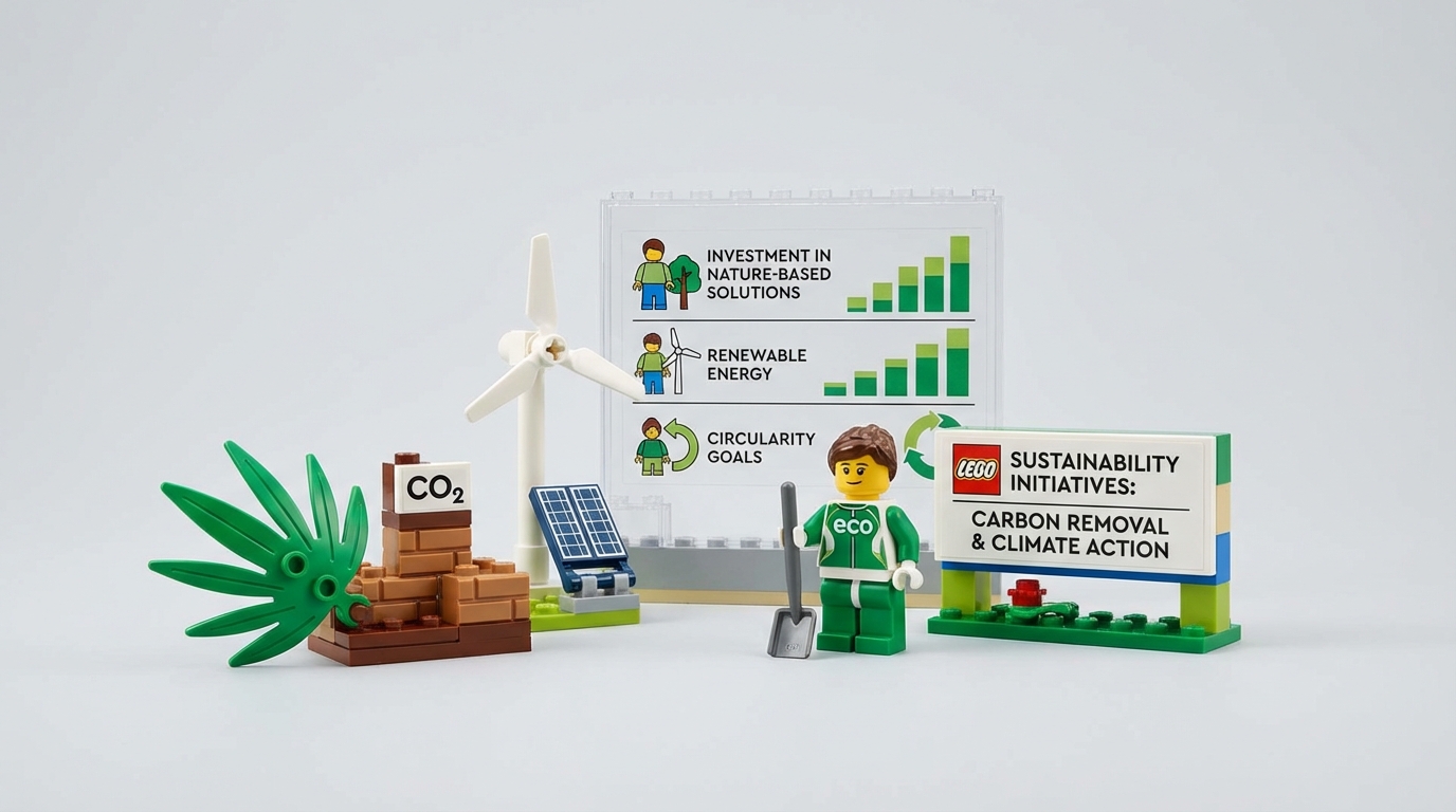 Viitorul cărămizilor LEGO: Grupul anunță investiții masive în eliminarea carbonului și noi inițiative climatice pentru 2026