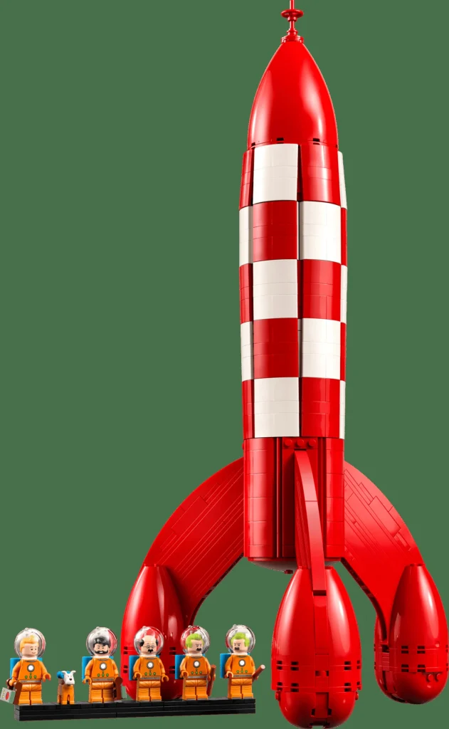 LEGO 21367 - Recenzie LEGO Ideas 21367 Racheta de pe Lună a lui Tintin: O legendă în cărămizi