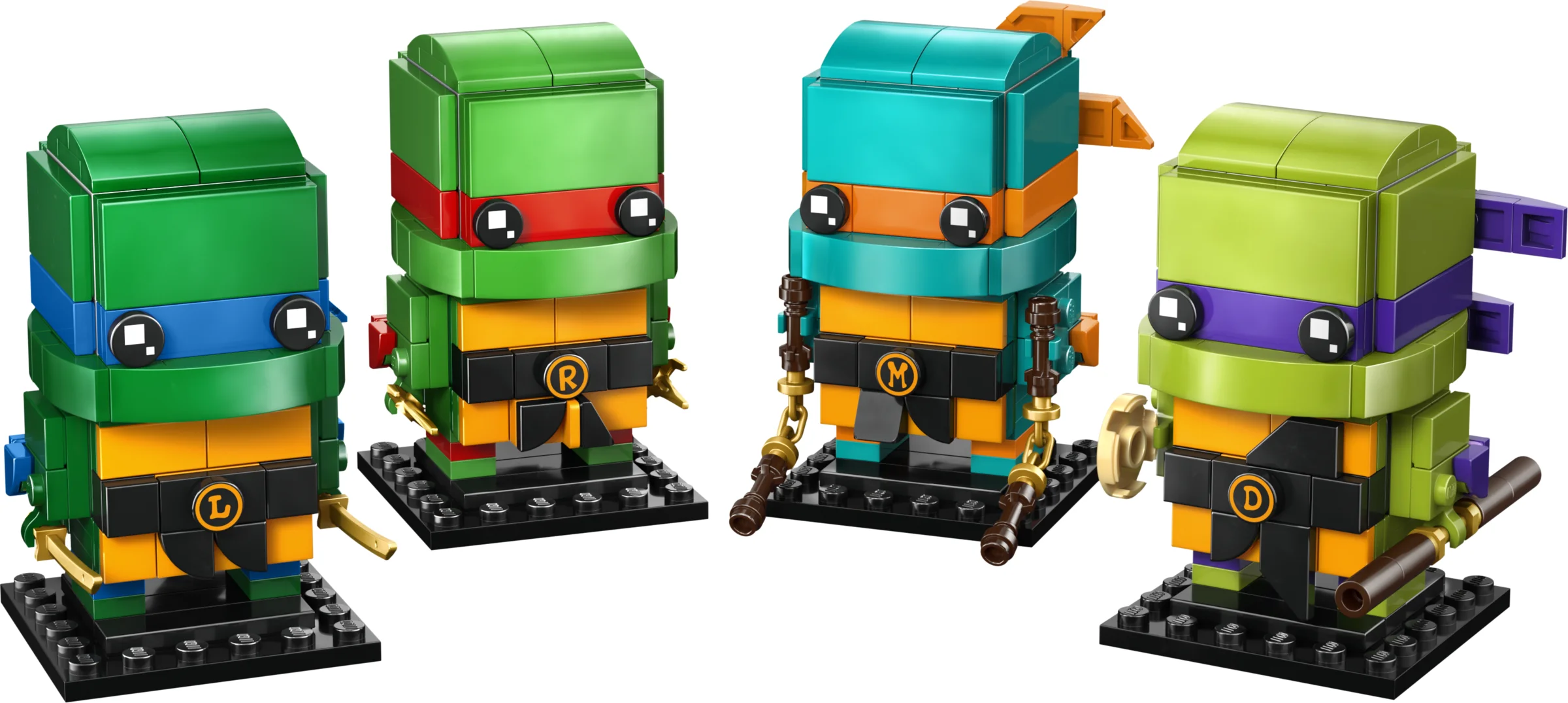 LEGO 40878 - Recenzie LEGO 40878 Figurine Țestoasele Ninja Mutante Adolescente: Cowabunga! Eroii s-au întors