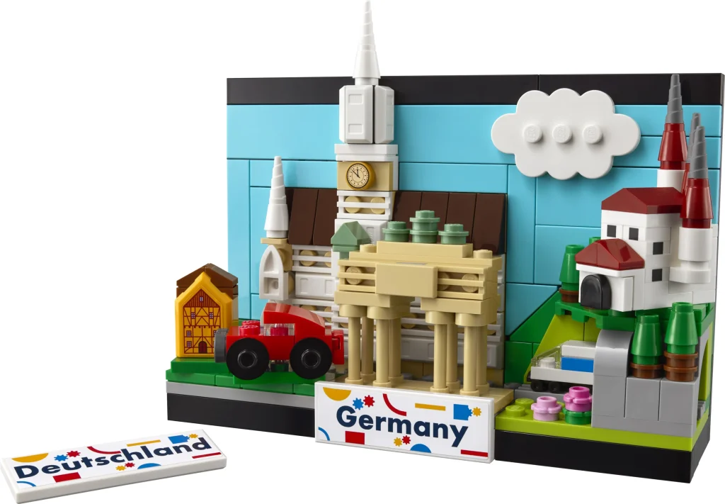 LEGO 40954 - Recenzie LEGO 40954 Carte poștală din Germania: O călătorie în miniatură