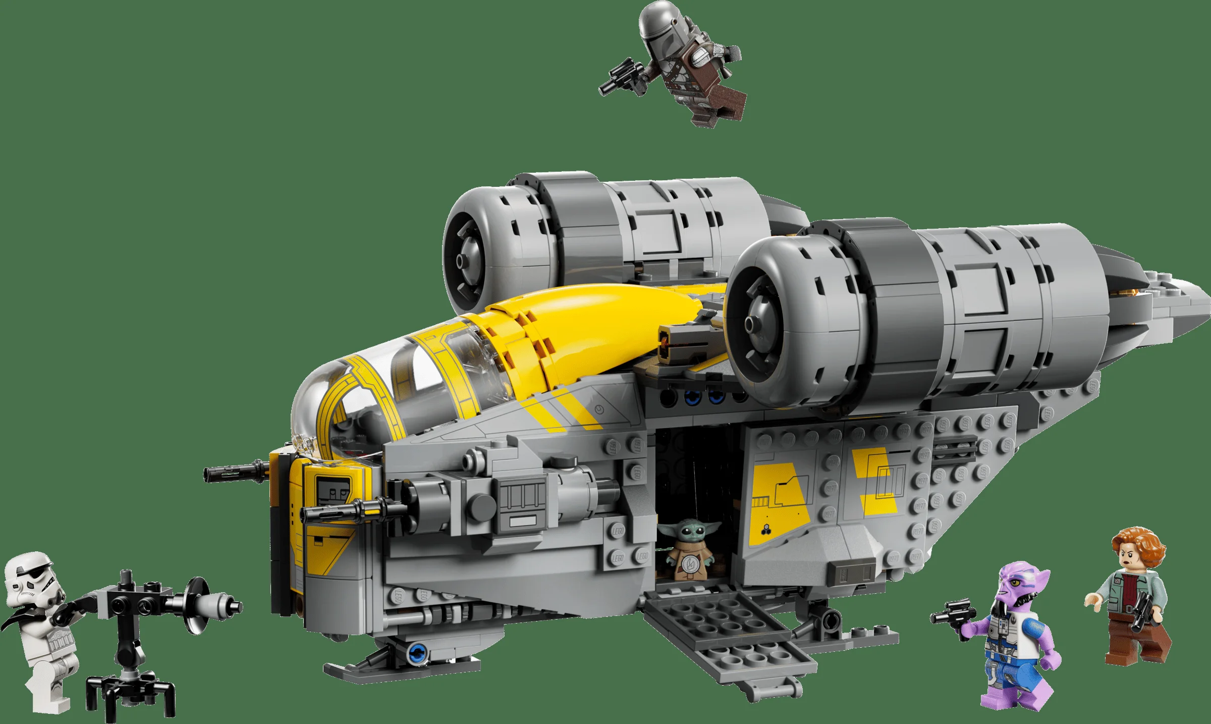 LEGO 75447 - Recenzie LEGO Star Wars 75447 Razor Crest: Nava, și nimic mai mult