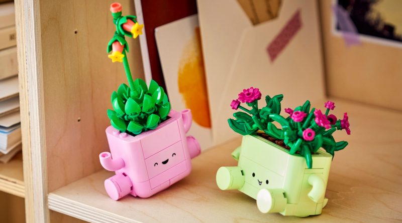 LEGO lansează 11506 Rocking Plants: O explozie de culori pastelate pentru pasionații de plante din cărămidă