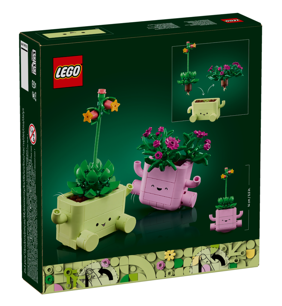 LEGO lansează 11506 Rocking Plants: O explozie de culori pastelate pentru pasionații de plante din cărămidă