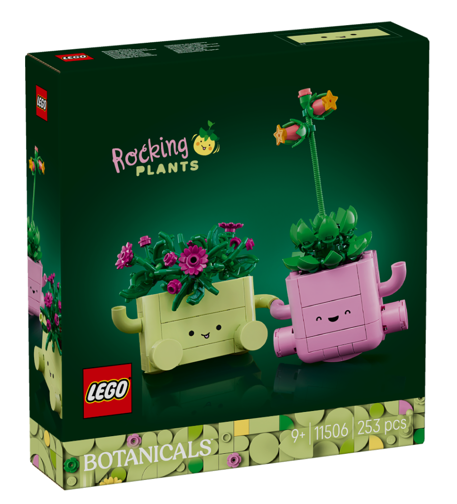 LEGO lansează 11506 Rocking Plants: O explozie de culori pastelate pentru pasionații de plante din cărămidă