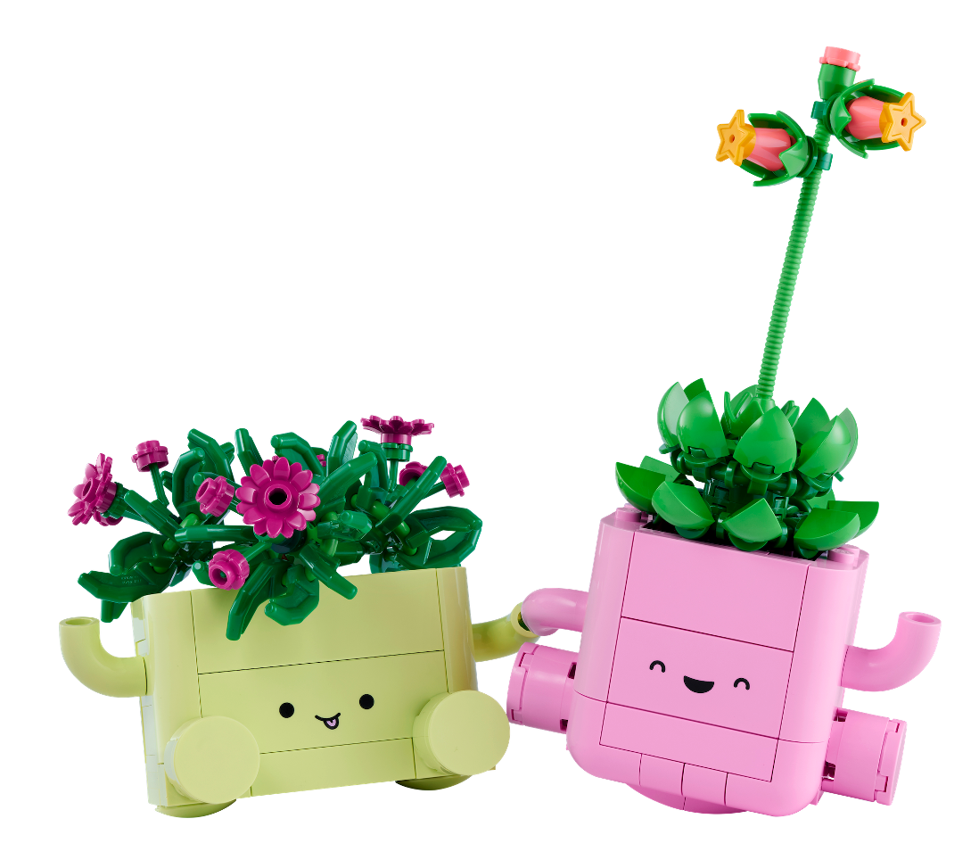 LEGO lansează 11506 Rocking Plants: O explozie de culori pastelate pentru pasionații de plante din cărămidă