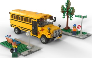 Detalii noi despre evoluția proiectului Classic American School Bus pe platforma LEGO Ideas