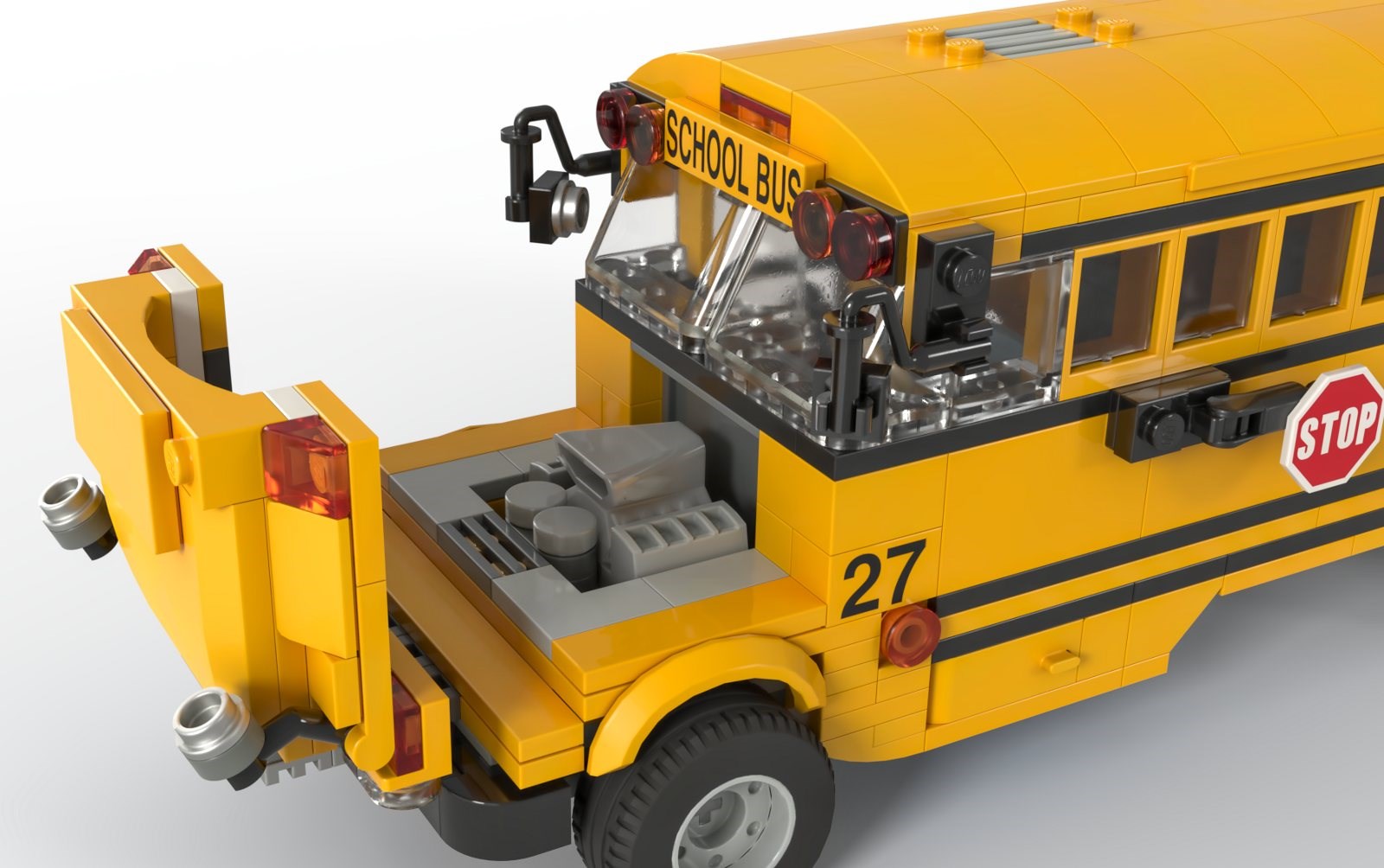 Detalii noi despre evoluția proiectului Classic American School Bus pe platforma LEGO Ideas
