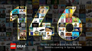 LEGO anunță rezultatele celei de-a doua etape de review Ideas din 2025: Un număr record de proiecte în curs de analiză