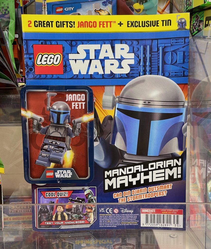 LEGO lansează numărul 135 al revistei Star Wars: Jango Fett revine în forță cu accesorii de colecție inedite