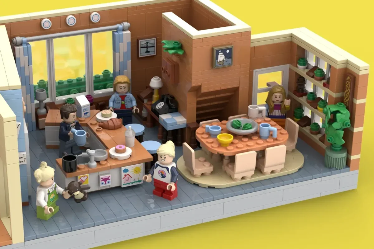 LEGO Ideas anunță noi finaliști: Proiectele Full House și Studio Ghibli ating pragul de 10.000 de susținători