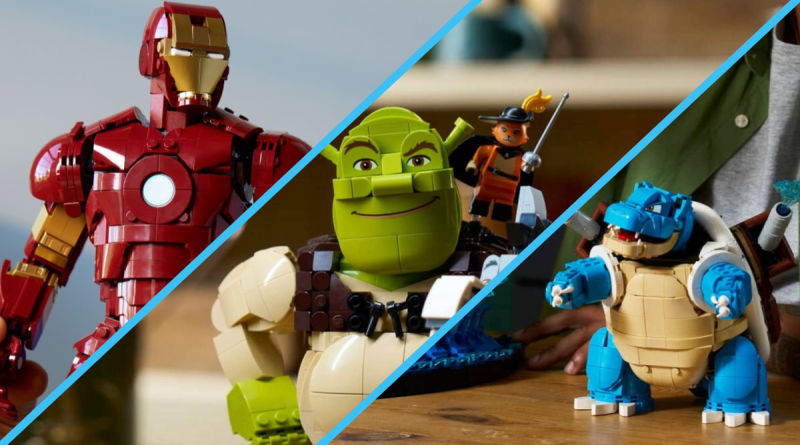 LEGO anunță setul 72423 Shrek, Donkey & Puss in Boots: O nouă eră a personajelor construibile în 2026