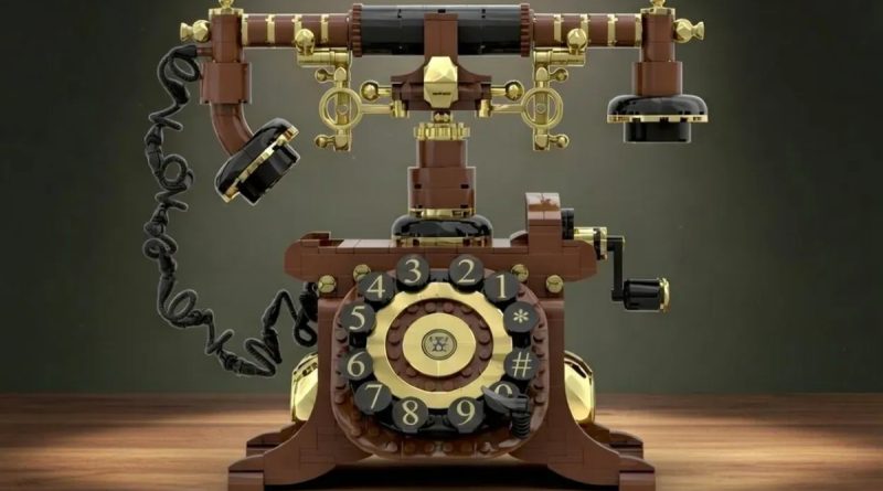 Classic Telephone atinge pragul de 10.000 de voturi: Un omagiu adus eleganței retro intră în prima etapă de review LEGO Ideas din 2026