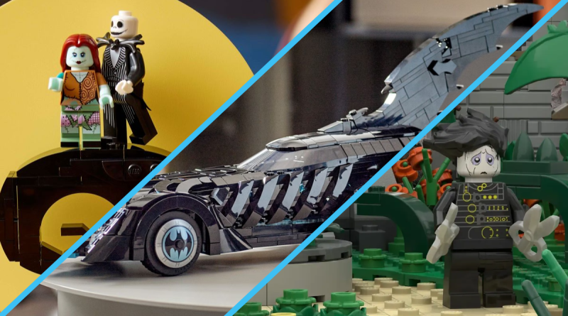 LEGO anunță setul Edward Scissorhands: Universul gotic al lui Tim Burton se extinde în 2026