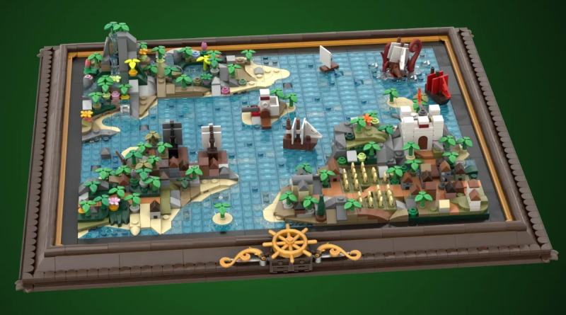 Orizonturi noi pentru fanii piraților: Proiectul „Modular Pirate Map” atinge borna de 10.000 de susținători pe LEGO Ideas