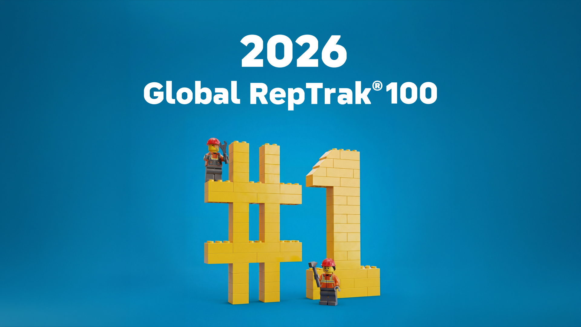Grupul LEGO este din nou numărul 1 mondial: Cea mai reputată companie din lume în clasamentul Global RepTrak 100 din 2026