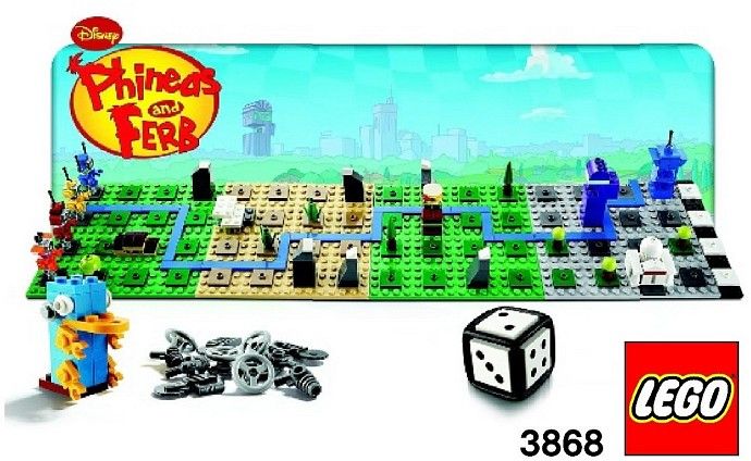 Jocul de societate LEGO 3868 Chef Cook cu tablă de joc și accesorii de bucătărie.