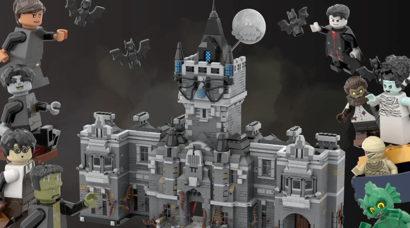 Frankenstein Manor: Monsters Unchained! – Un nou proiect LEGO Ideas inspirat de monștrii clasici Universal atinge pragul critic