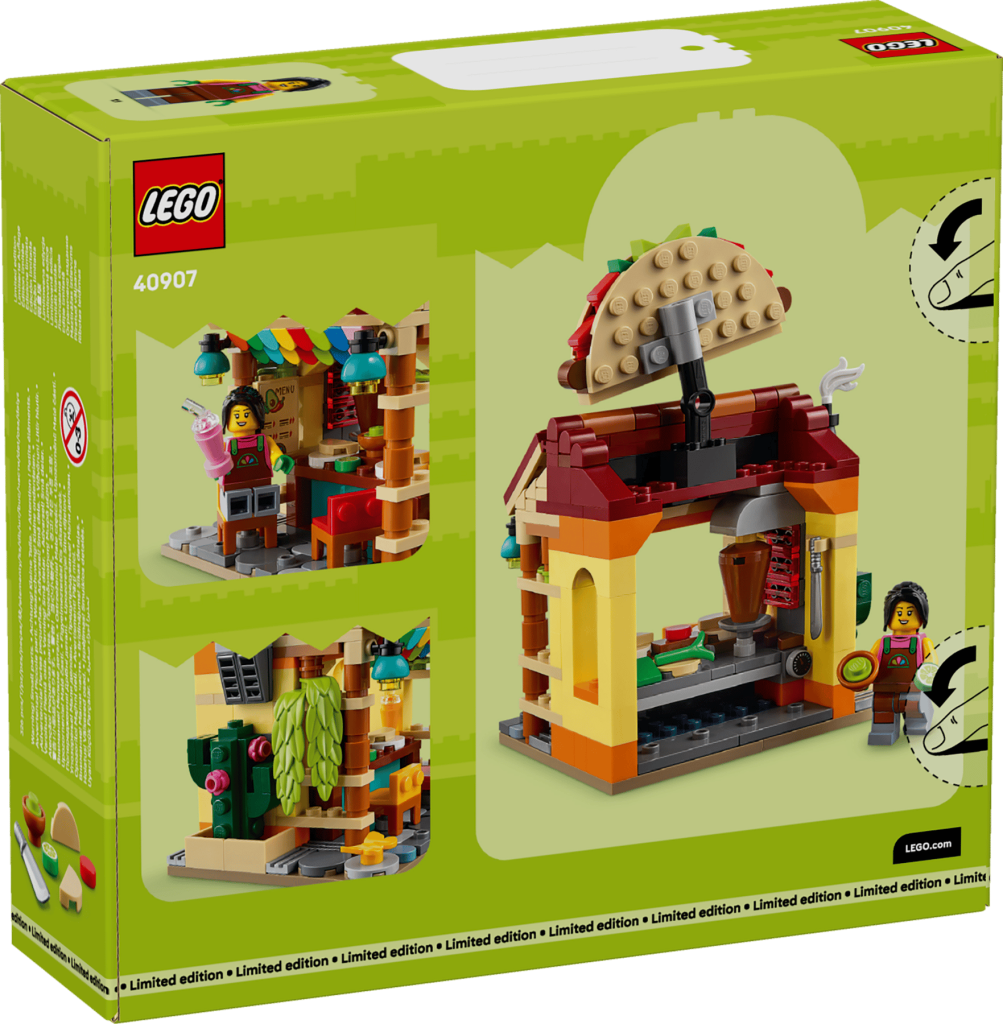 Primele imagini oficiale cu setul LEGO Restaurants of the World: Mexico (40907) au fost dezvăluite