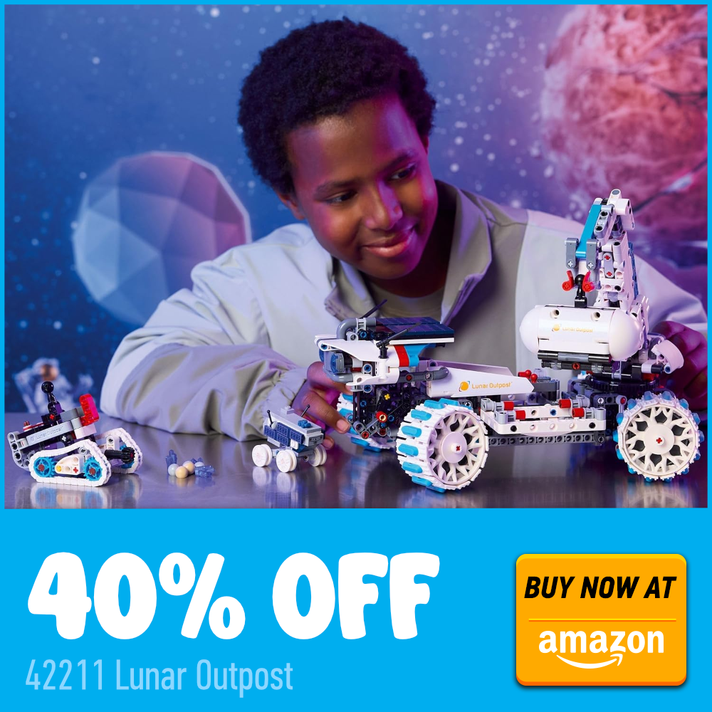 Ofertă specială: LEGO Technic 42211 Lunar Outpost primește o reducere masivă înainte de retragere