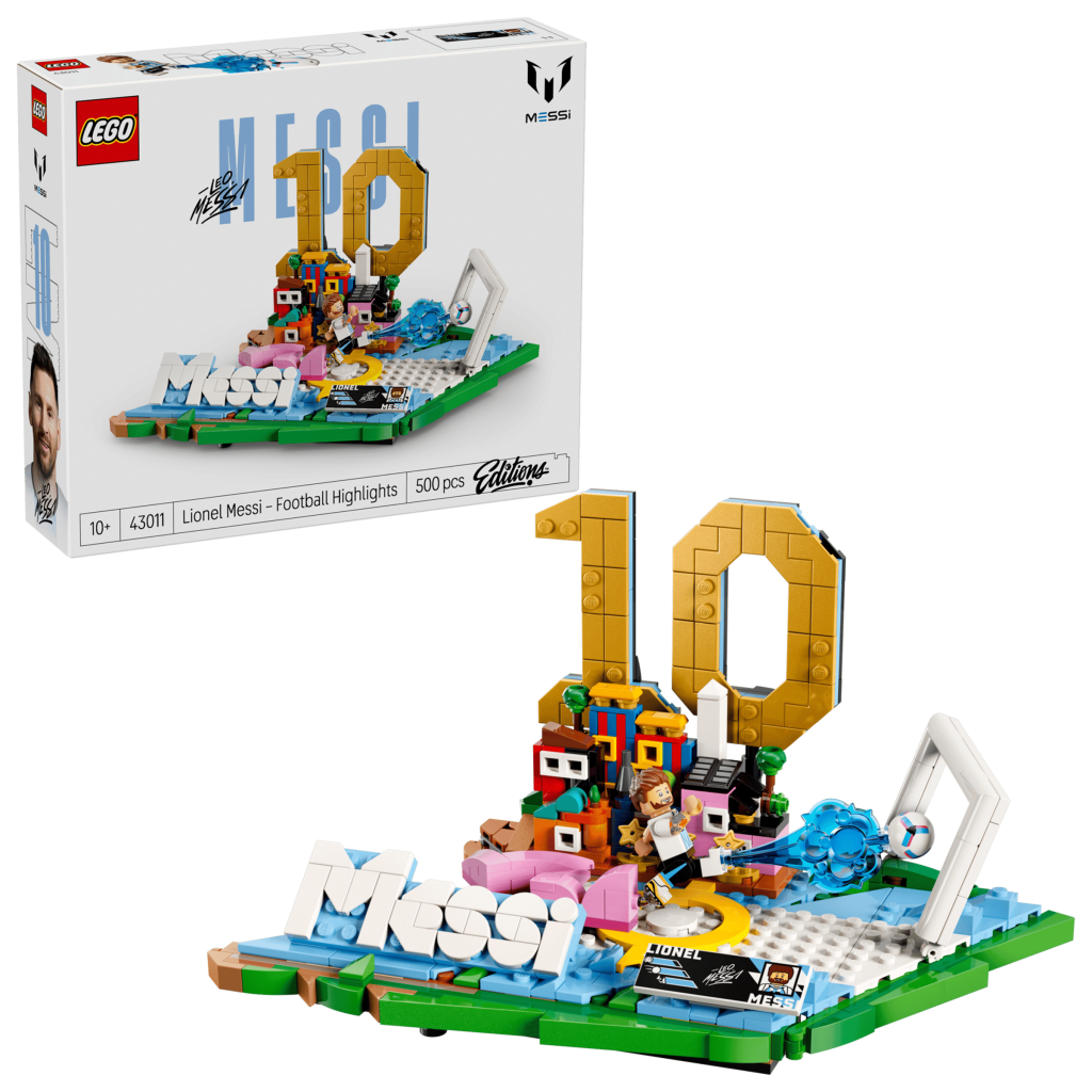 LEGO lansează tema LEGO Editions dedicată fotbalului: Detalii despre noile seturi cu Messi, Ronaldo și Cupa Mondială 2026