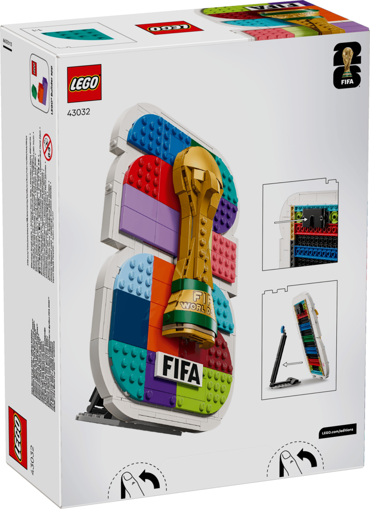 LEGO lansează o colecție impresionantă de fotbal: Messi, Ronaldo și trofeul FIFA World Cup 2026 în format brick-built